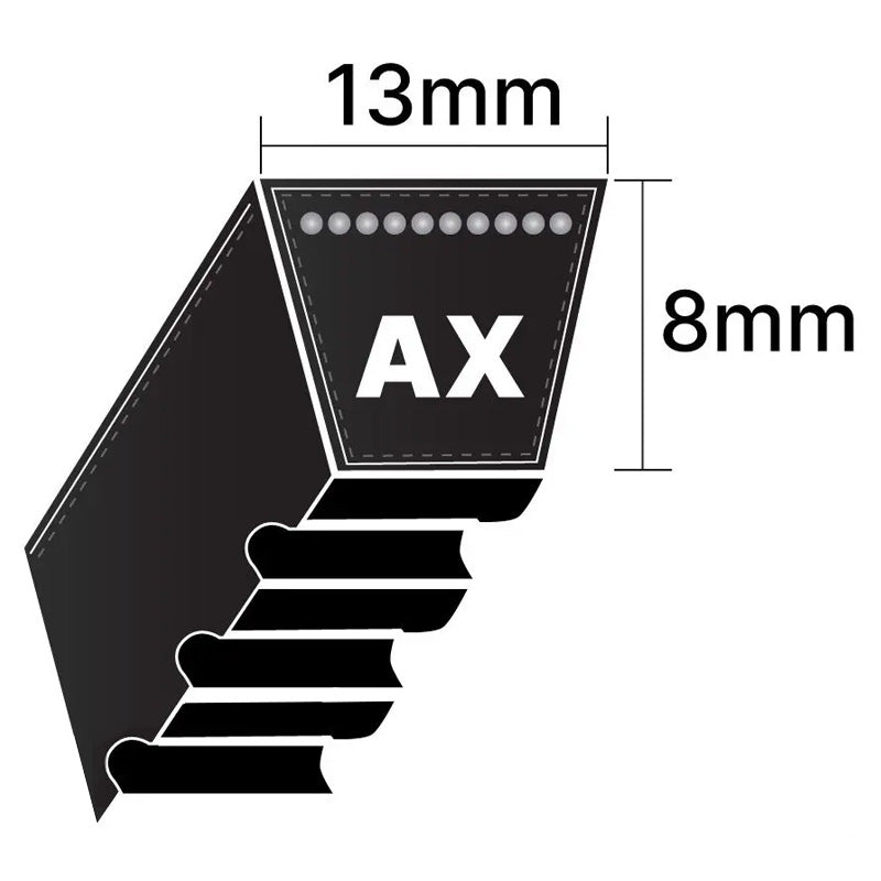 Major Brand AX21 AX-Section Cogged V-Belt
