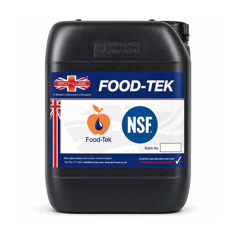 Brit-Lube Food-Tek Chain Oil AF 10 Litre - Allow 2-3 Days