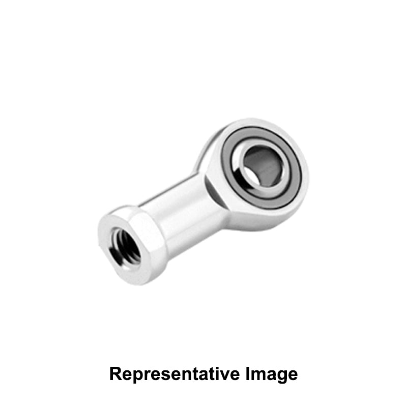 Chiavette CFL12OK Left Hand Steel / Steel Plain Female Rod End 12mm Bore M12 Thread - Allow 2-3 Days