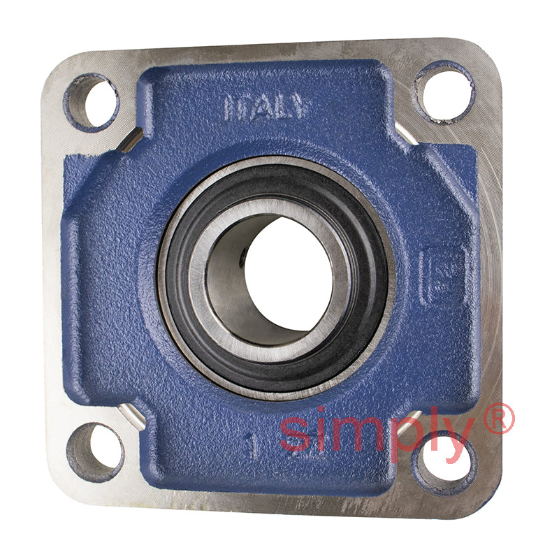 SKF FY30TR Square Cast Housing with Grub Screw 30mm Insert