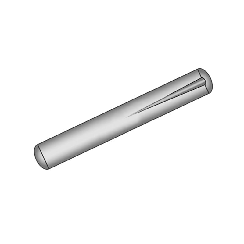 Metric Stainless Steel GP2 Groove Pin with Half Length Taper Groove 10x26mm - Allow 2-3 Days
