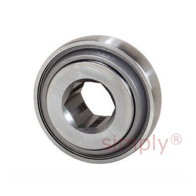 PEER W215KPP52 Idler Roller Hex Bore Bearing 1.5059x5.1181x1.6929 inch