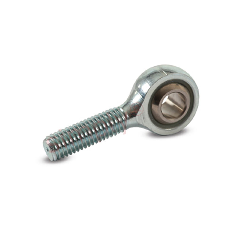 Dunlop MPL-M10-8C Left Hand Metric Stainless Steel / Nylon Lined Maintenance Free Plain Male Rod End M10x1.25 Thread - Allow 7-10 Days
