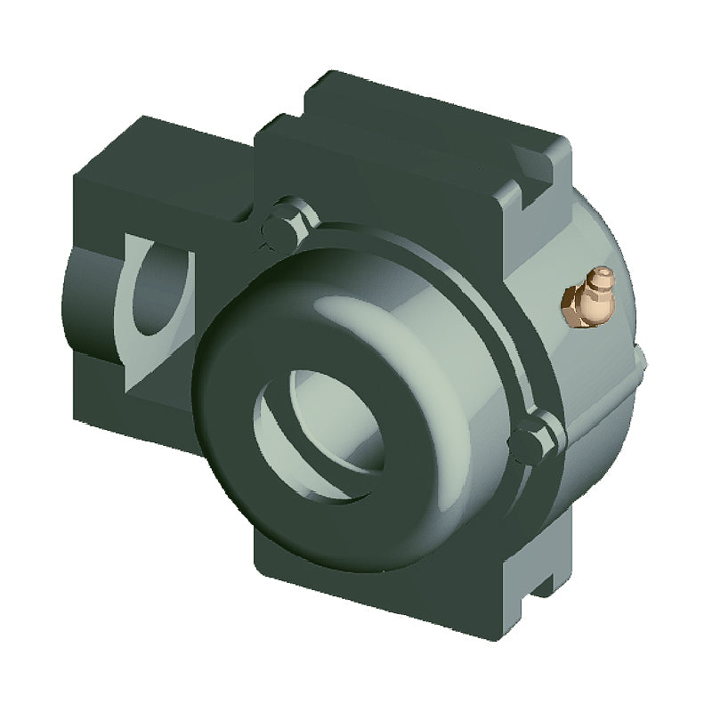 NTN C-UCTX08-108D1 Imperial Cast Iron Take Up Unit with 1-1/2 inch Bore Bearing Unit with Cast Iron Cover - Open Version - Allow 2-3 Days