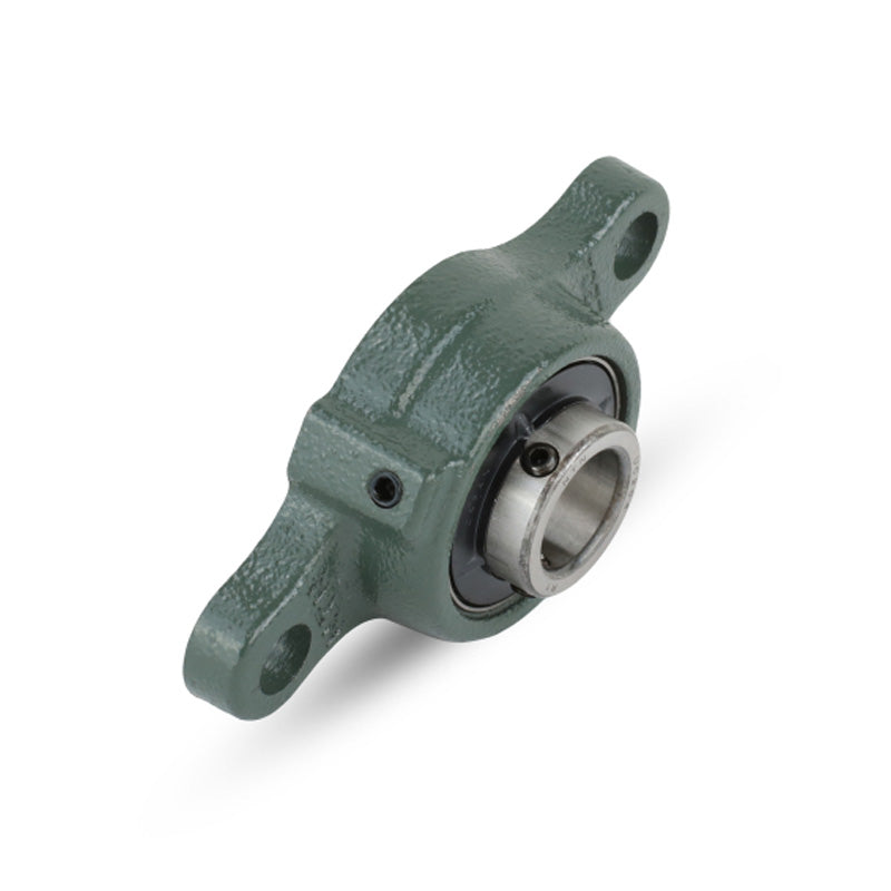 NTN UCFE212D1 Metric Ductile Cast Iron Two Bolt Rhombus Flange Housing 60mm Bore Insert - Allow 2-3 Days
