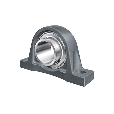 INA RASEY15/16 Cast Iron Plummer Block Housing with Grub Screw Insert 15/16 inch Bore