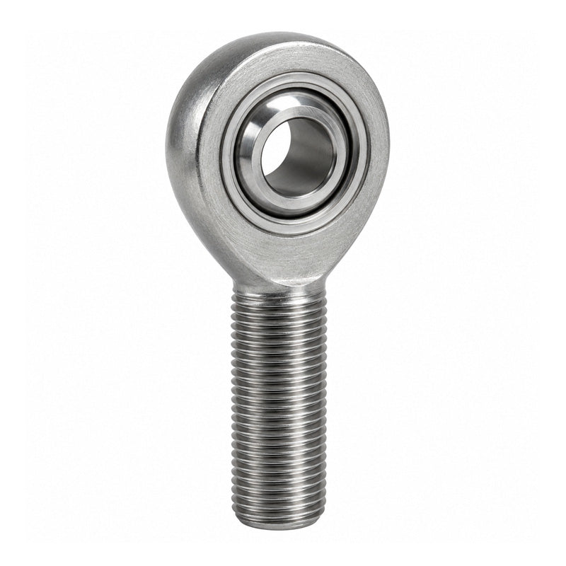 ISB TSM16BB-0 Right Hand Maintenance Required Steel/Steel Plain Male Rod End M16 Thread