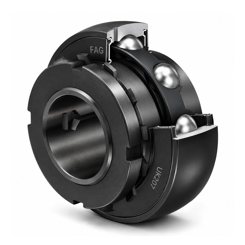 FAG UC206-19 Radial Insert Ball Bearing 30.163x62x38.1mm - Allow 1-2 Days - Contact Us For Faster Delivery