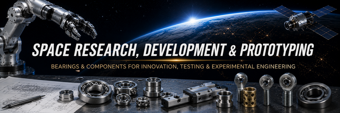 Bearings & Components for Space Research, Development & Prototyping