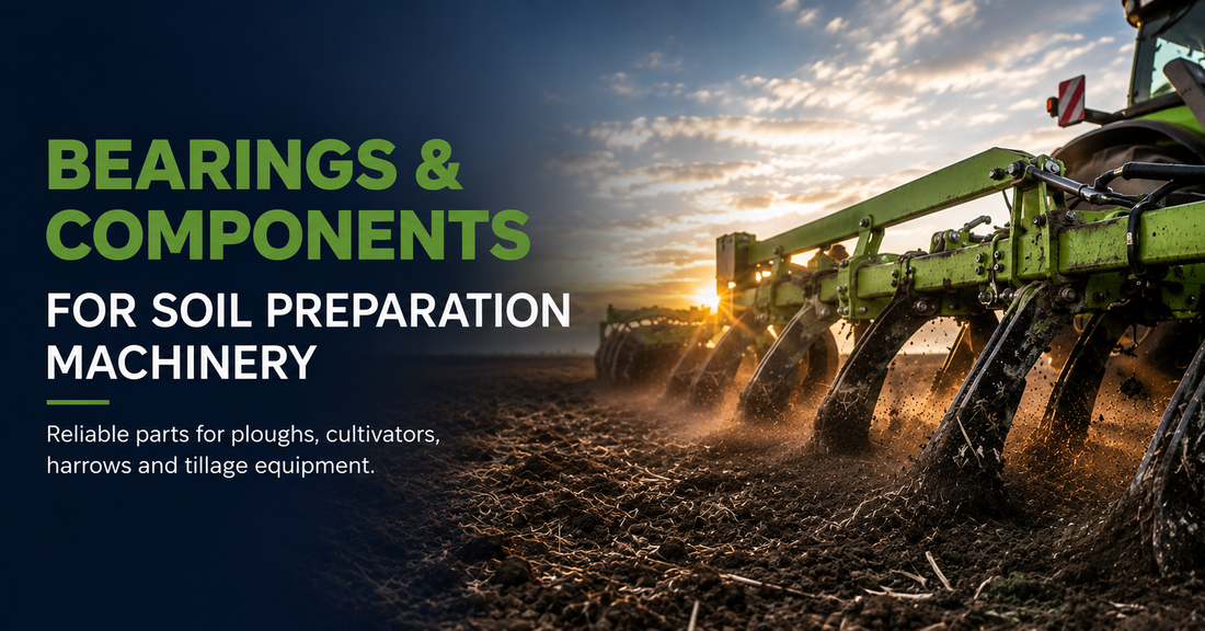 Bearings & Components for Soil Preparation Machinery