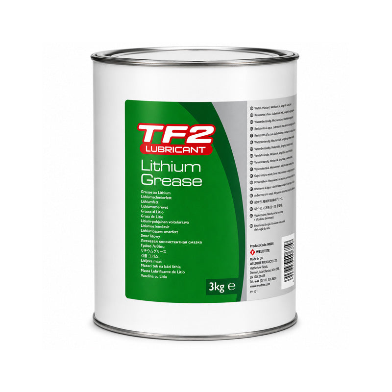 3kg Tin Weldtite TF2 Lithium Grease for Wheels and Headsets