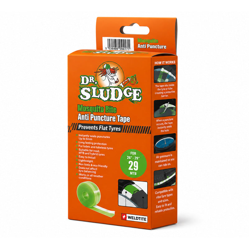 Dr Sludge Anti Puncture Tape Blue (Touring and Racing)