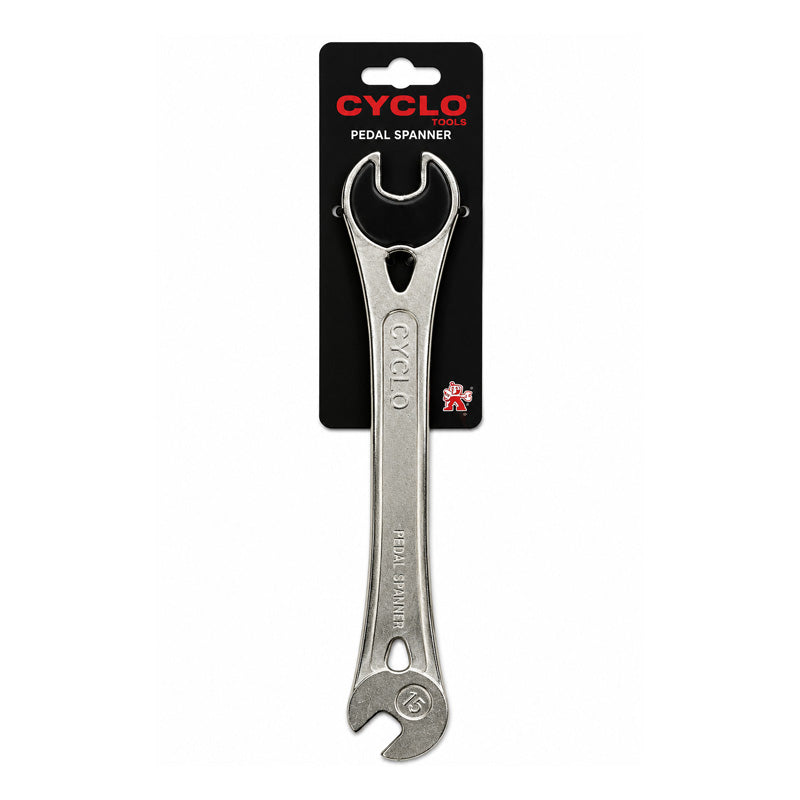 Forged Pedal Spanner 15mm Both Ends