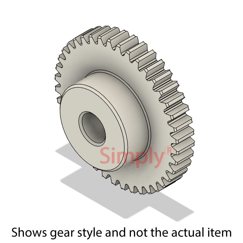 WPS07/42B-6 Metric Moulded Hostaform Spur Gear 42 Tooth 0.7 Mod Bored 6mm (H9)