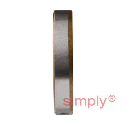 0.87x1.37x0.25 inch Metal Cased Nitrile Rubber Rotary Shaft Oil Seal with Garter Spring
