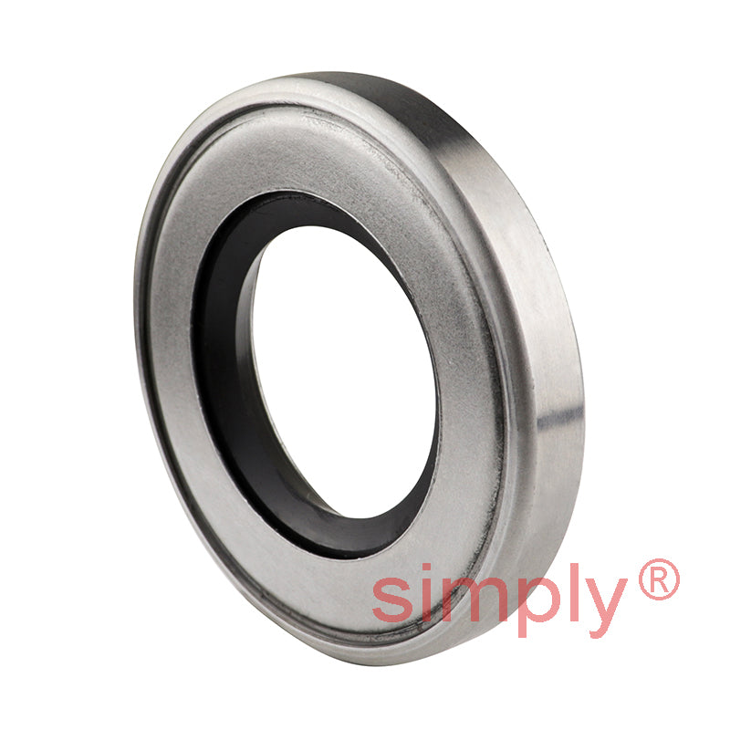 1.37x2.5x0.37 inch FKM Rubber Imperial Single Lip Rotary Shaft Oil Seal with Garter Spring