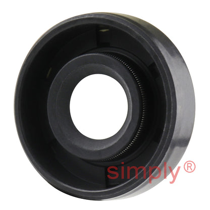 10x26x7mm Nitrile Rubber Single Lip Rotary Shaft Oil Seal with Garter Spring SC / R21