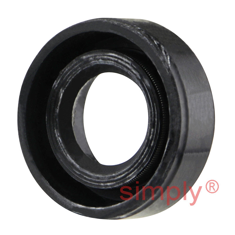 12x25x8mm Nitrile Rubber Single Lip Rotary Shaft Oil Seal with Garter Spring SC / R21