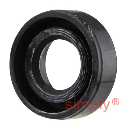 12x25x8mm Nitrile Rubber Single Lip Rotary Shaft Oil Seal with Garter Spring SC / R21