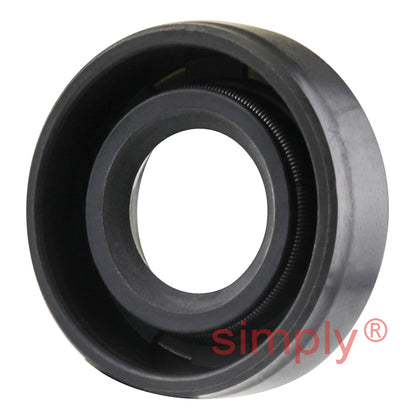 12x26x8mm Nitrile Rubber Single Lip Rotary Shaft Oil Seal with Garter Spring SC / R21