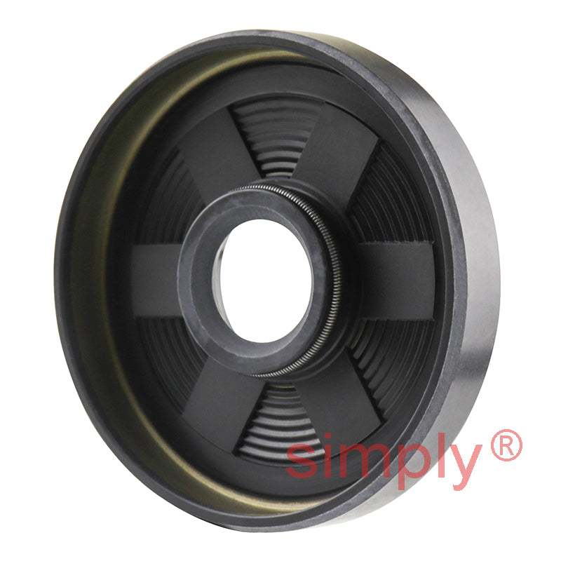 12x45x7mm Nitrile Rubber Single Lip Rotary Shaft Oil Seal with Garter Spring SC / R21
