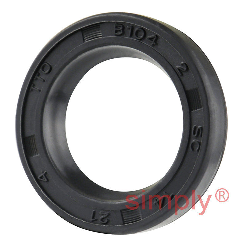 14x21x4mm Nitrile Rubber Single Lip Rotary Shaft Oil Seal SC / R21