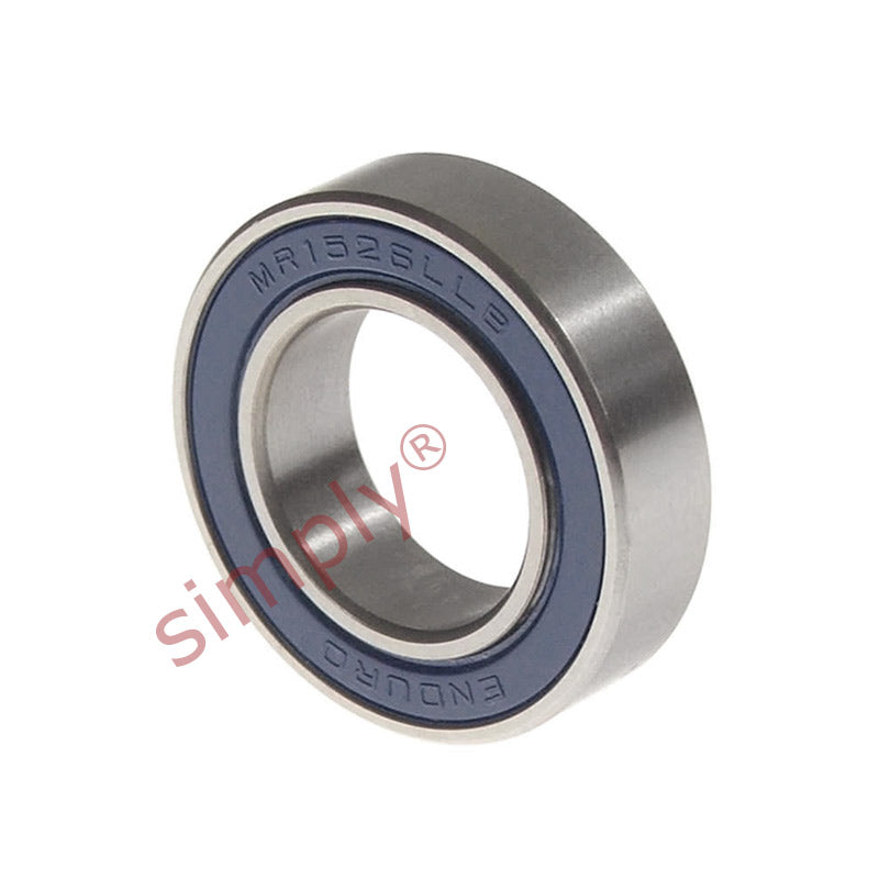 ENDURO MR152672RS Rubber Sealed Deep Groove Ball Bearing 15x26x7mm