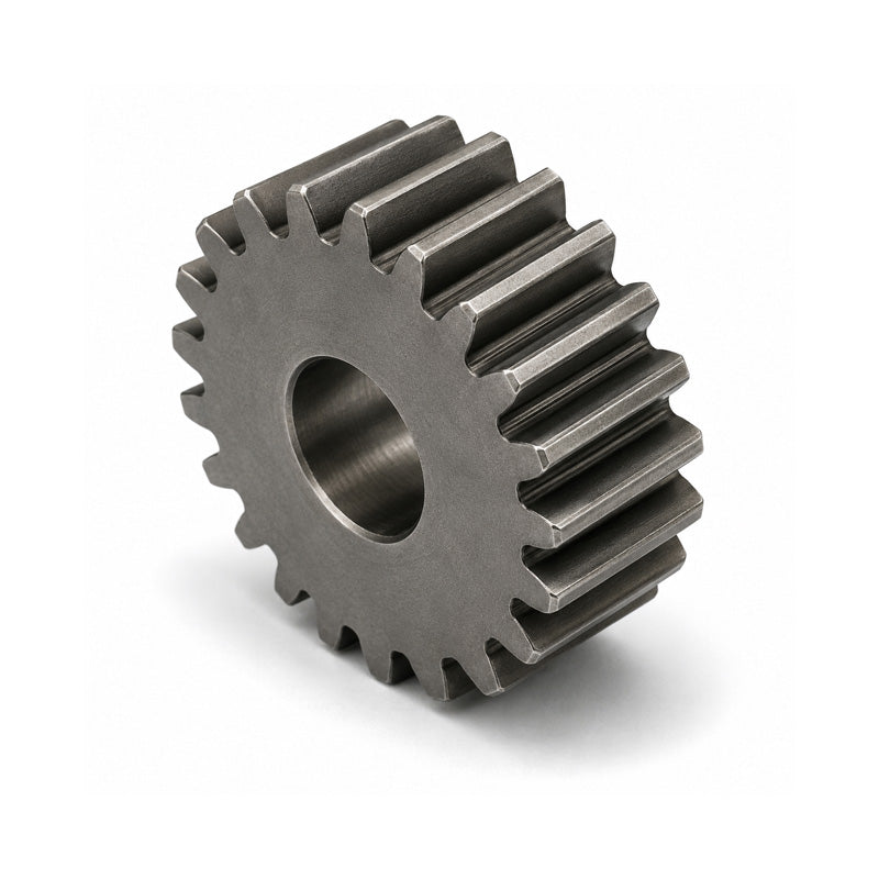 SS15/75A-20 Metric EN8 Spur Gear 75 Tooth 1.5 Mod Pilot Bored 20mm (H8)