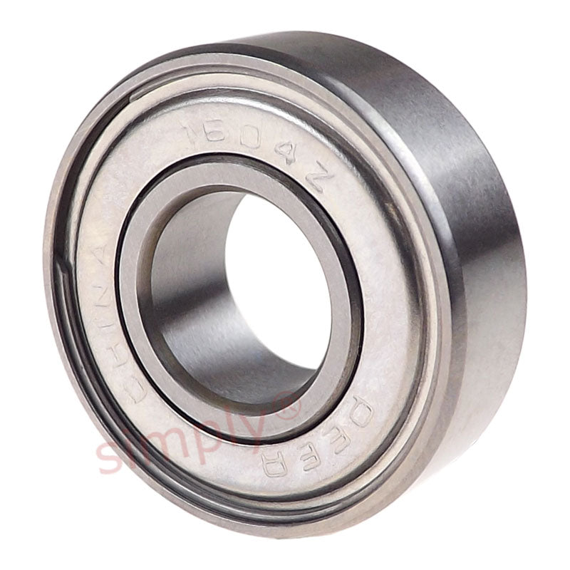 Major Brand 1604ZZ Metal Shielded Deep Groove Ball Bearing 0.375x0.875x0.28125 inch