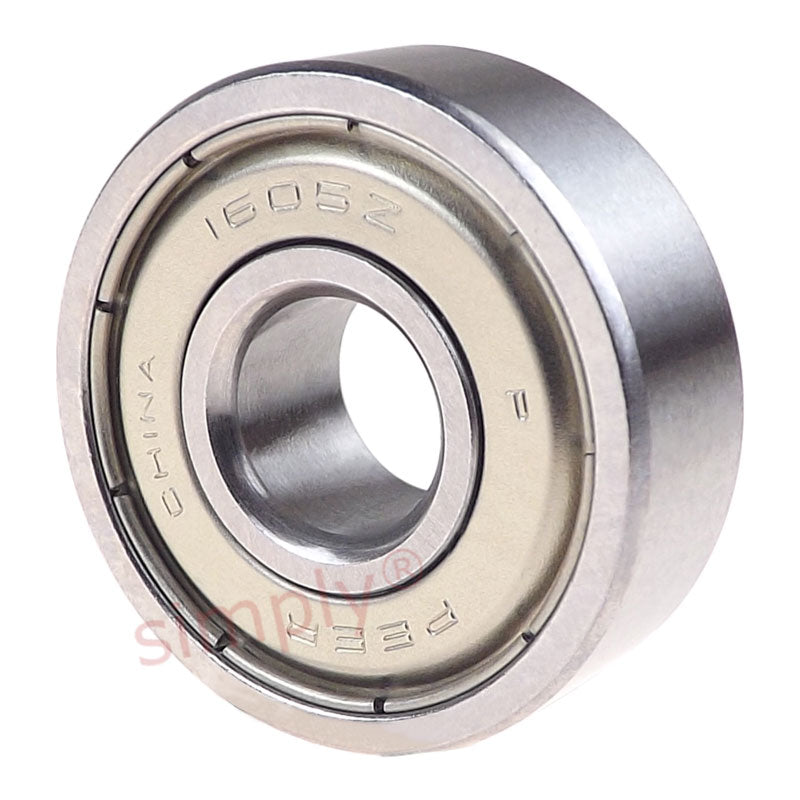 Major Brand 1605ZZ Metal Shielded Deep Groove Ball Bearing 0.3125x0.9062x0.3125 inch