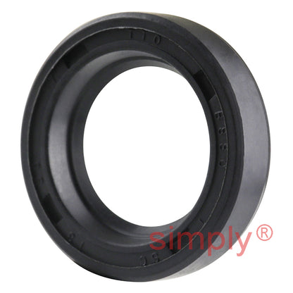 18x28x7mm Nitrile Rubber Single Lip Rotary Shaft Oil Seal with Garter Spring SC / R21