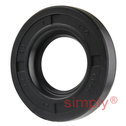 18x36x7mm Nitrile Rubber Single Lip Rotary Shaft Oil Seal with Garter Spring SC / R21