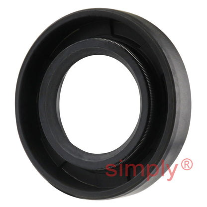 19x35x7mm Nitrile Rubber Single Lip Rotary Shaft Oil Seal with Garter Spring SC / R21