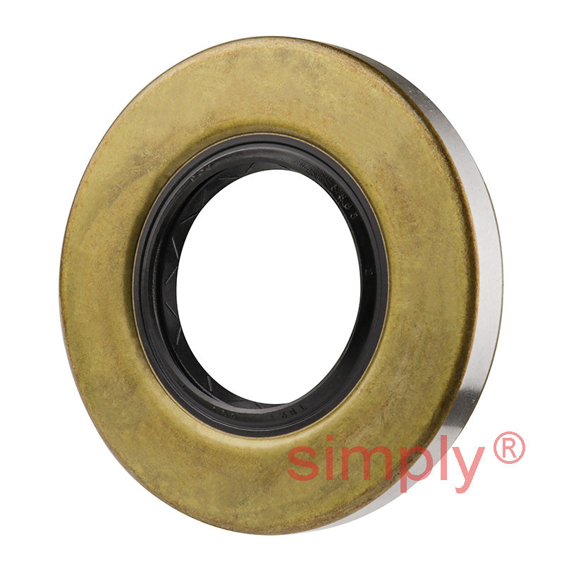 1.5x3x0.37 inch Metal Cased Nitrile Rubber Rotary Shaft Oil Seal with Garter Spring and Wiper Lip