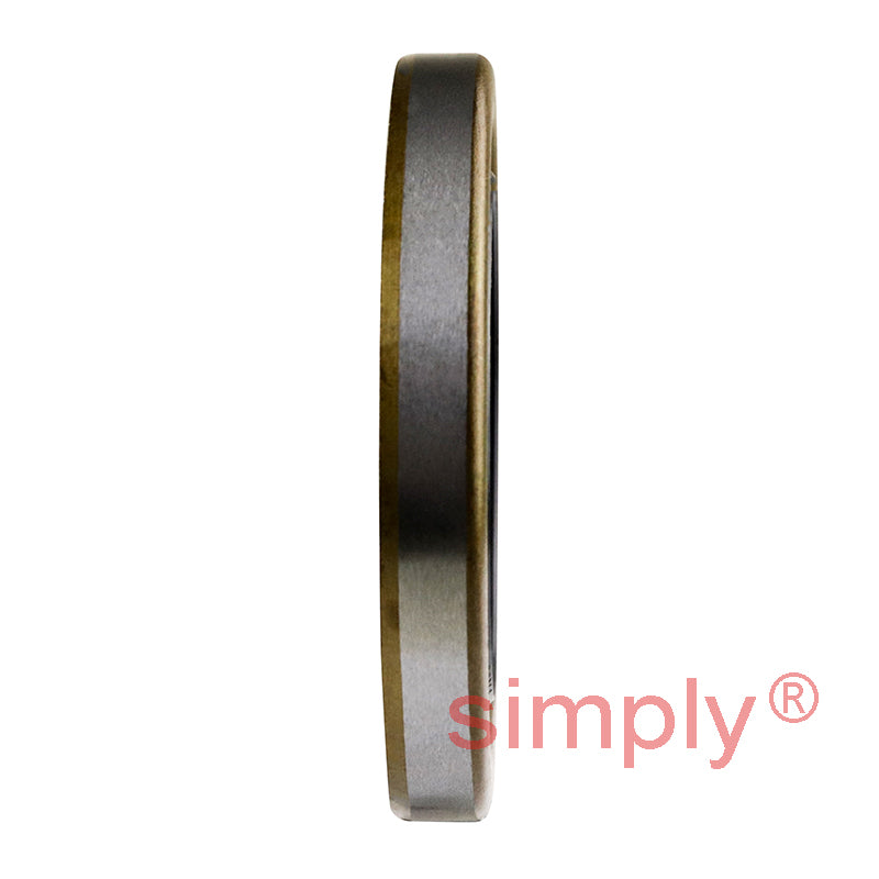 1.68x2.5x0.31 Metal Cased Nitrile Rubber Double Lip Rotary Shaft Oil Seal R6 / TB Style