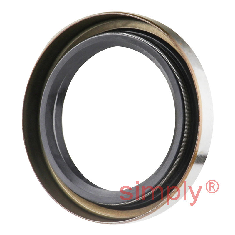 1.75x2.43x0.37 inch Metal Cased Nitrile Rubber Rotary Shaft Oil Seal with Garter Spring R6 / TB