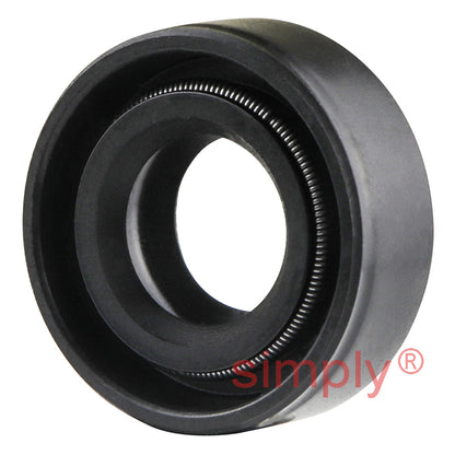 1x1.5x0.39 inch FKM Rubber Imperial 2 Lips 2 Springs Opposite Facing Rotary Shaft Oil Seal with Garter Spring
