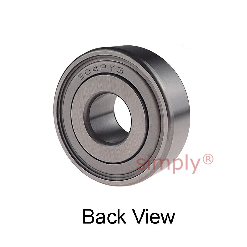 Major Brand 204PY3 Disc Opener Round Bore Bearing 0.632x1.7805x0.735 inch