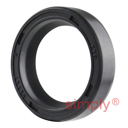 20x28x7mm Nitrile Rubber Single Lip Rotary Shaft Oil Seal with Garter Spring SC / R21