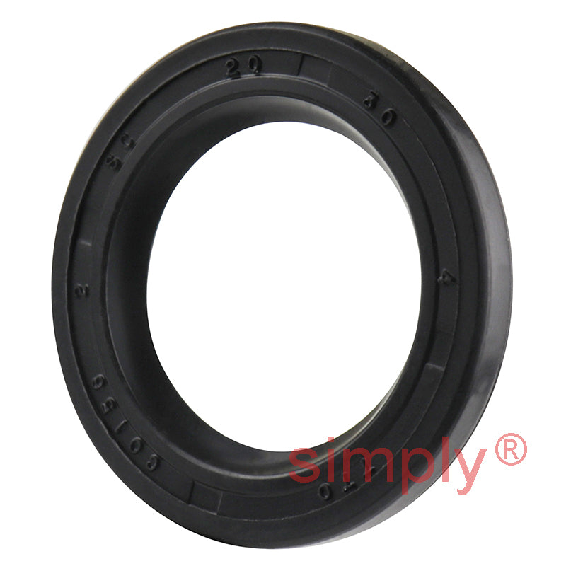 20x30x4mm Nitrile Rubber Single Lip Rotary Shaft Oil Seal SC / R21