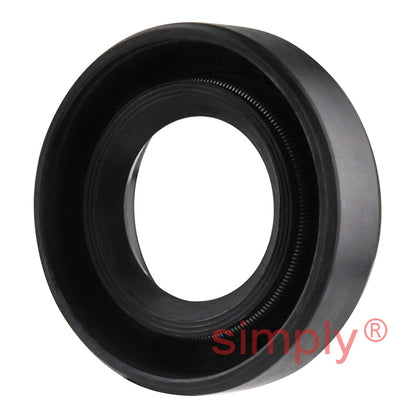 20x37x10mm Nitrile Rubber Single Lip Rotary Shaft Oil Seal with Garter Spring SC / R21