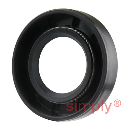 20x37x8mm Nitrile Rubber Single Lip Rotary Shaft Oil Seal with Garter Spring SC / R21