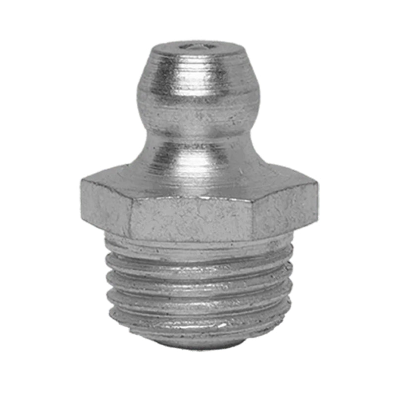 R1/4x19 BSPT Straight Mild Steel Hydraulic Grease Nipples - Pack of 500
