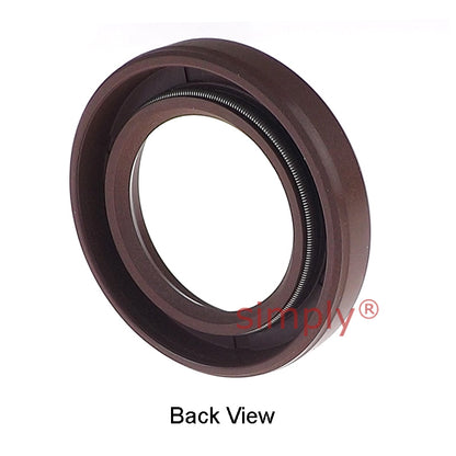 22x35x6mm SC / R21 Single Lip FKM Rubber Metric Rotary Shaft Oil Seal with Garter Spring