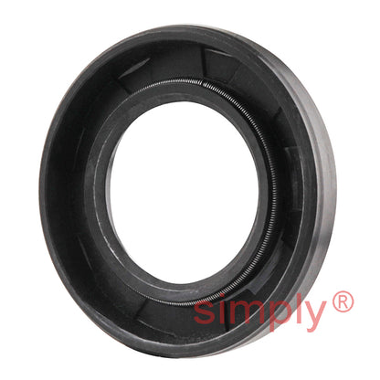 22x38x6mm Nitrile Rubber Single Lip Rotary Shaft Oil Seal with Garter Spring SC / R21