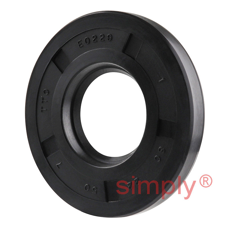 22x50x7mm Nitrile Rubber Single Lip Rotary Shaft Oil Seal with Garter Spring SC / R21