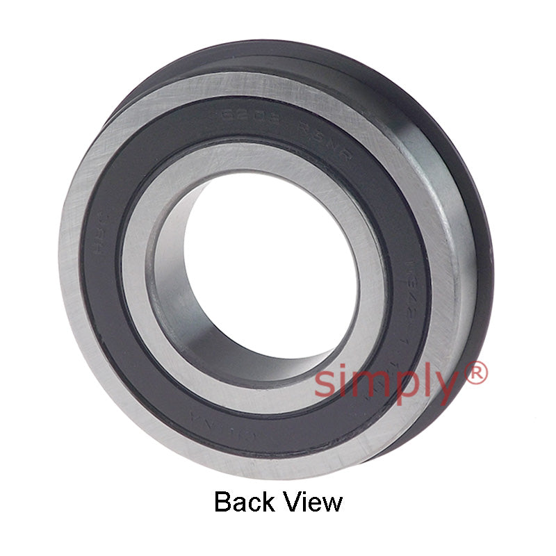 230-254 by Stens Rubber Sealed Deep Groove Ball Bearing With Snap Ring 40x80x18mm