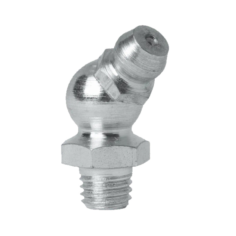 M6 X 0.75 Taper 45 Degrees Mild Steel Hydraulic Grease Nipples - Pack of 500