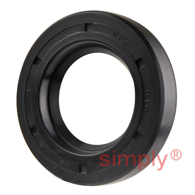 24x42x8mm Nitrile Rubber Single Lip Rotary Shaft Oil Seal with Garter Spring SC / R21