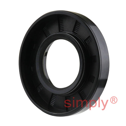 25x52x10mm Nitrile Rubber Single Lip Rotary Shaft Oil Seal with Garter Spring SC / R21
